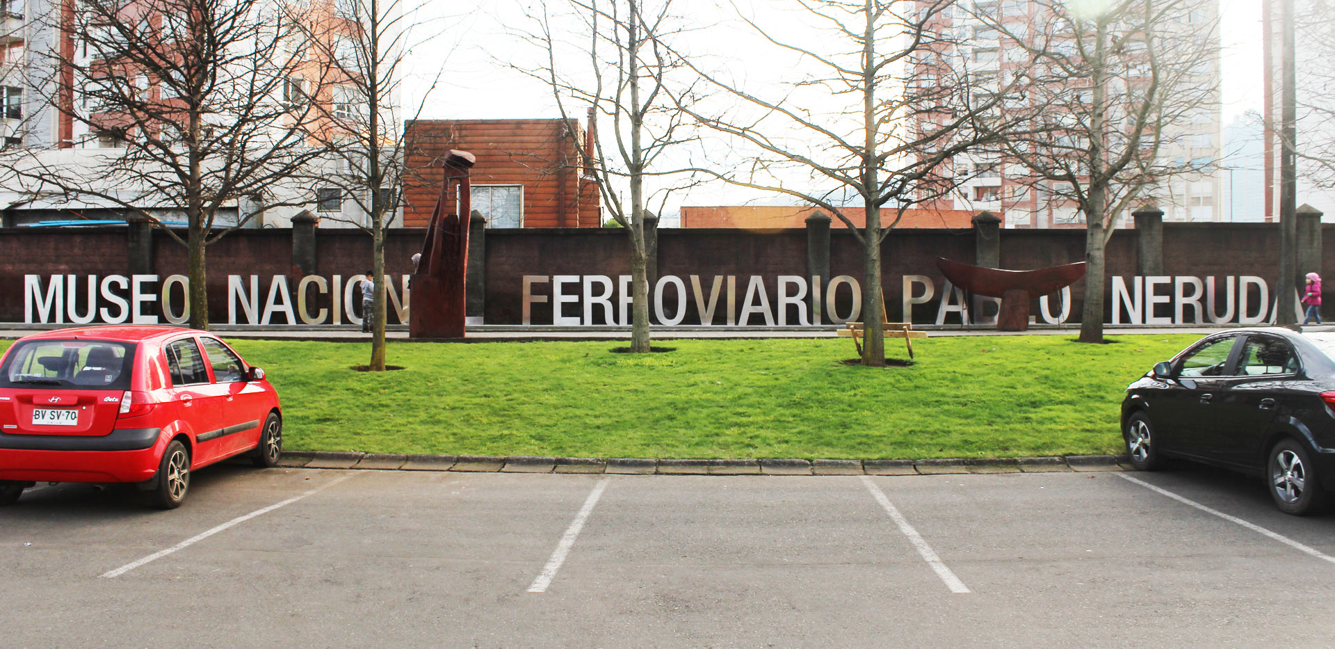 Desarrollo letreros museo Nacional ferroviario Temuco